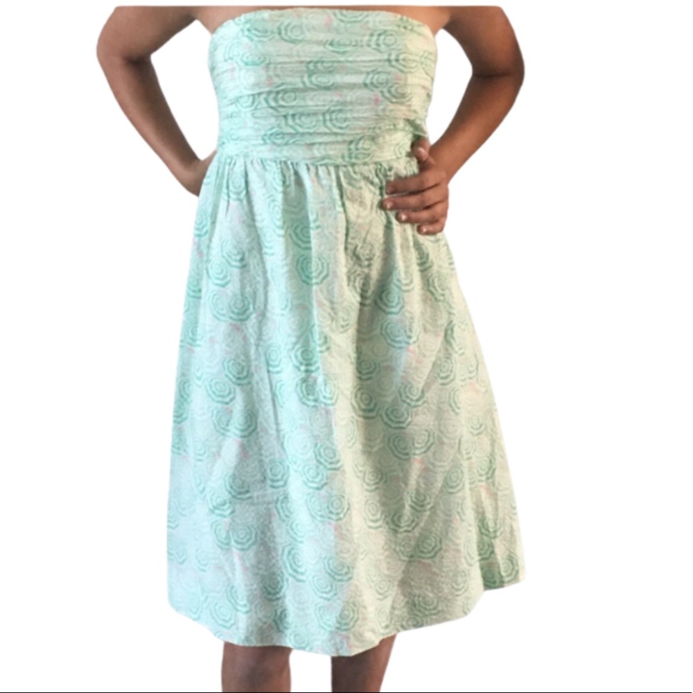 Vineyard Vines Cotton Strapless Dress